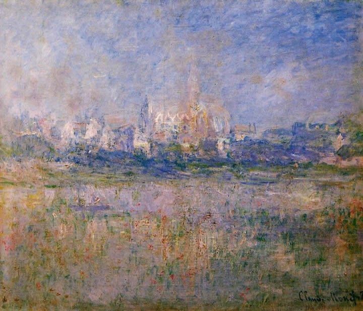 Claude Monet Vetheuil in the Fog